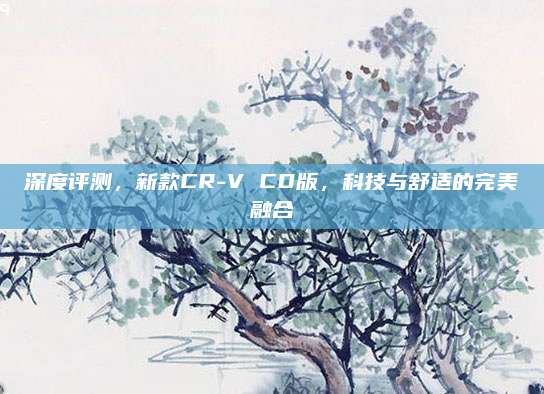 深度评测,新款CR-V CD版,科技与舒适的完美融合