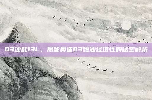 Q3油耗13L，揭秘奥迪Q3燃油经济性的秘密解析