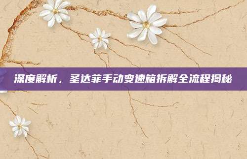 深度解析,圣达菲手动变速箱拆解全流程揭秘