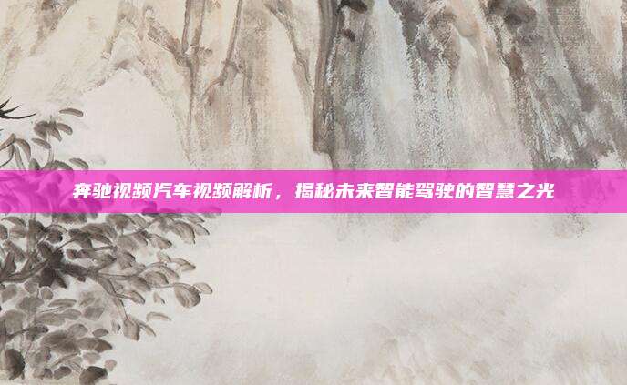 奔驰视频汽车视频解析,揭秘未来智能驾驶的智慧之光