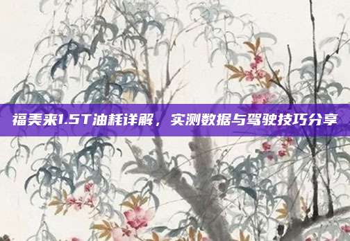 福美来1.5T油耗详解,实测数据与驾驶技巧分享