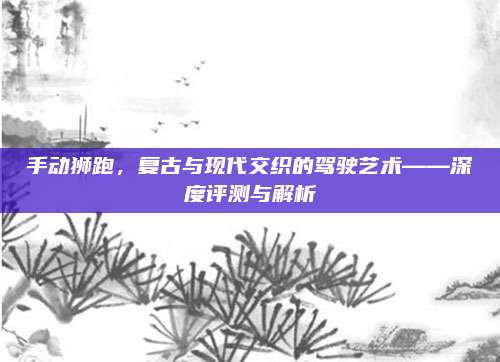 手动狮跑,复古与现代交织的驾驶艺术——深度评测与解析