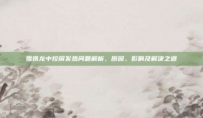 雪铁龙中控屏发热问题解析，原因、影响及解决之道