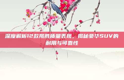 深度解析12款揽胜质量表现，揭秘豪华SUV的耐用与可靠性
