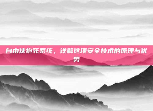 自由侠抱死系统,详解这项安全技术的原理与优势
