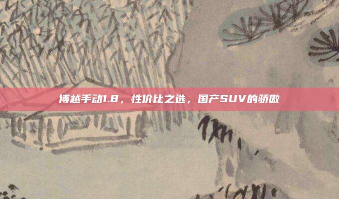 博越手动1.8，性价比之选，国产SUV的骄傲