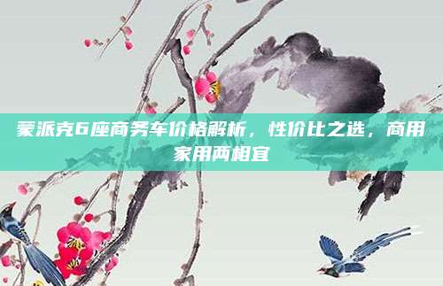 蒙派克6座商务车价格解析,性价比之选,商用家用两相宜