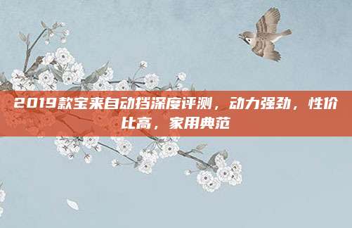 2019款宝来自动挡深度评测,动力强劲,性价比高,家用典范