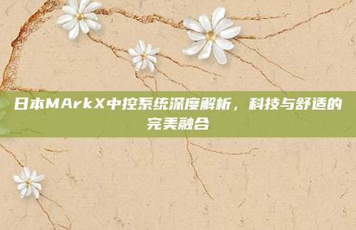 日本MArkX中控系统深度解析,科技与舒适的完美融合