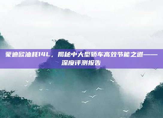 蒙迪欧油耗14L，揭秘中大型轿车高效节能之道——深度评测报告