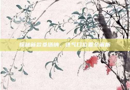 探秘新款桑塔纳，进气口位置全解析