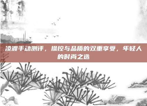 凌渡手动测评，操控与品质的双重享受，年轻人的时尚之选