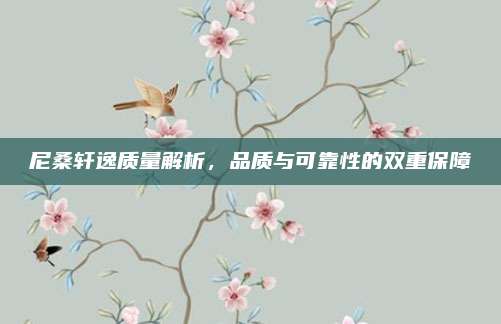 尼桑轩逸质量解析,品质与可靠性的双重保障