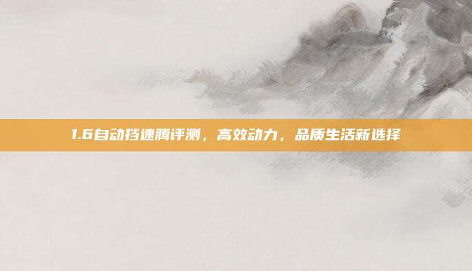 1.6自动挡速腾评测，高效动力，品质生活新选择