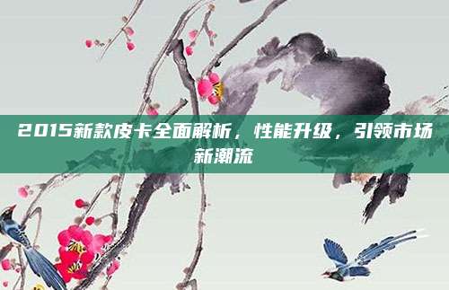 2015新款皮卡全面解析,性能升级,引领市场新潮流