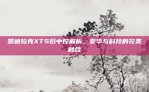 凯迪拉克XTS后中控解析,豪华与科技的完美融合