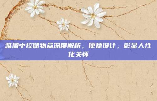 雅阁中控储物盒深度解析，便捷设计，彰显人性化关怀