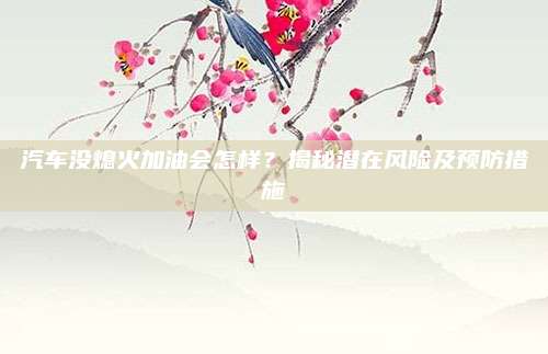 汽车没熄火加油会怎样？揭秘潜在风险及预防措施