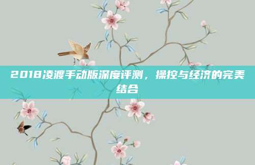 2018凌渡手动版深度评测,操控与经济的完美结合