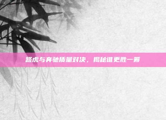 路虎与奔驰质量对决,揭秘谁更胜一筹