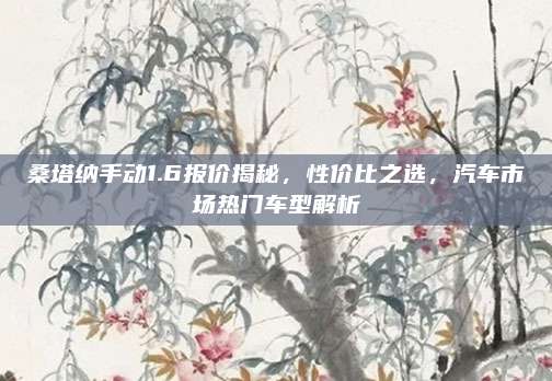 桑塔纳手动1.6报价揭秘，性价比之选，汽车市场热门车型解析