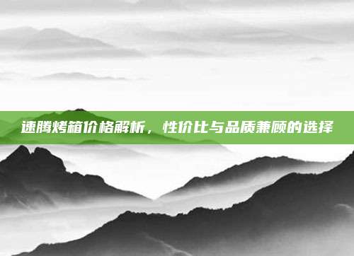 速腾烤箱价格解析,性价比与品质兼顾的选择