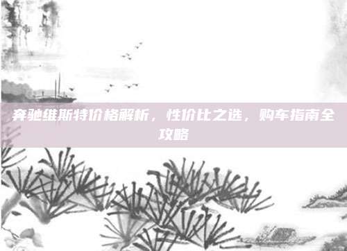 奔驰维斯特价格解析,性价比之选,购车指南全攻略