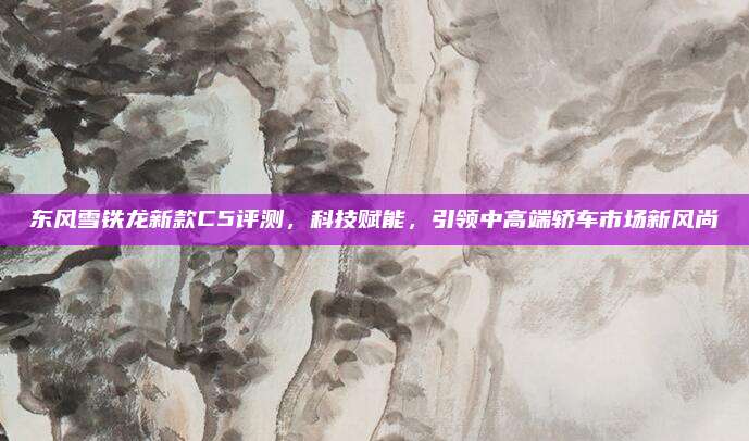东风雪铁龙新款C5评测,科技赋能,引领中高端轿车市场新风尚