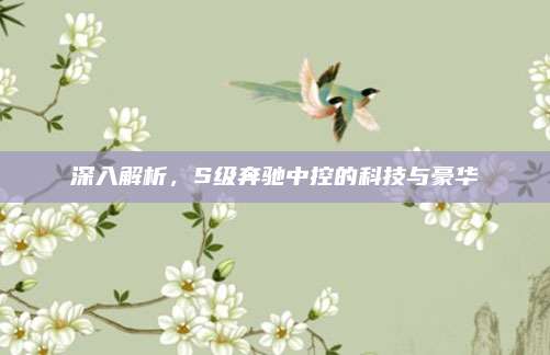 深入解析,S级奔驰中控的科技与豪华