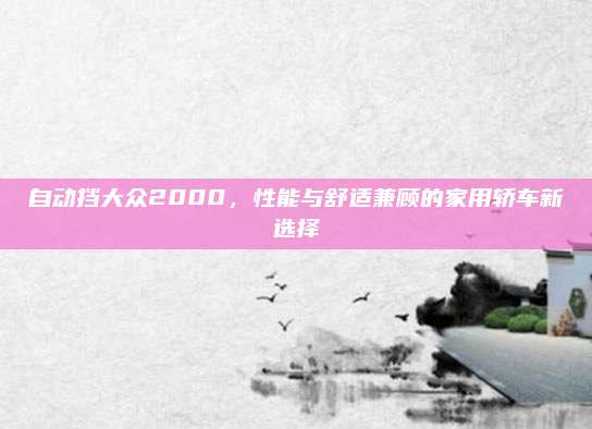 自动挡大众2000，性能与舒适兼顾的家用轿车新选择