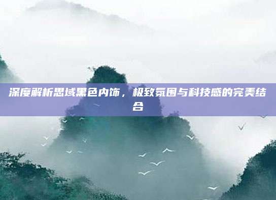 深度解析思域黑色内饰,极致氛围与科技感的完美结合
