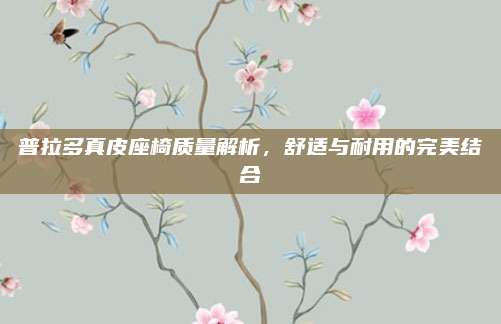 普拉多真皮座椅质量解析,舒适与耐用的完美结合