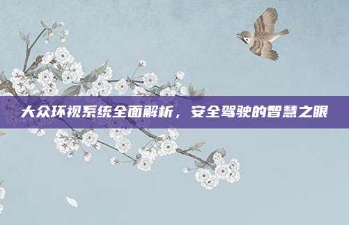 大众环视系统全面解析,安全驾驶的智慧之眼