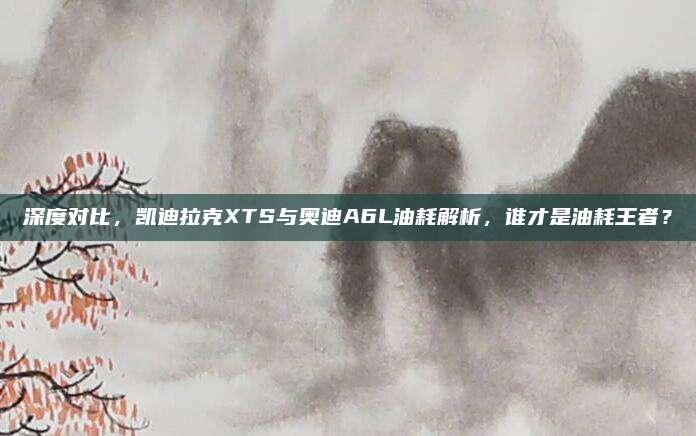 深度对比,凯迪拉克XTS与奥迪A6L油耗解析,谁才是油耗王者?