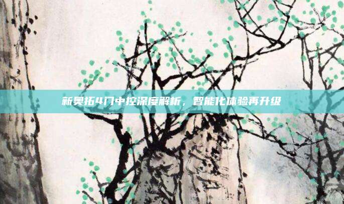 新奥拓4门中控深度解析,智能化体验再升级