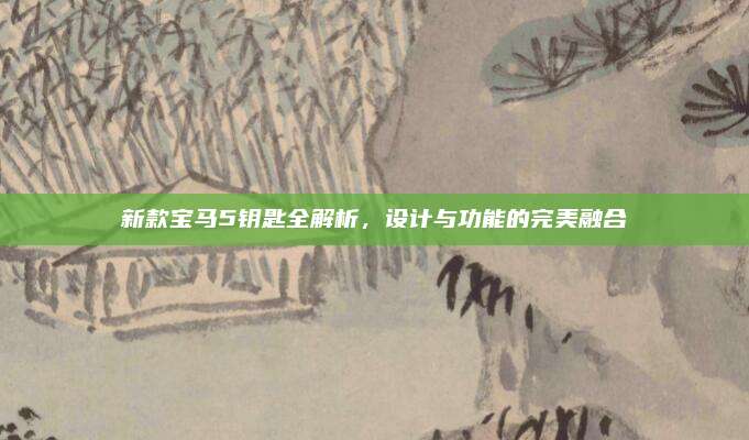 新款宝马5钥匙全解析,设计与功能的完美融合