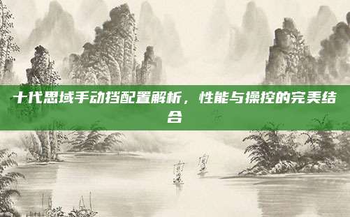 十代思域手动挡配置解析,性能与操控的完美结合