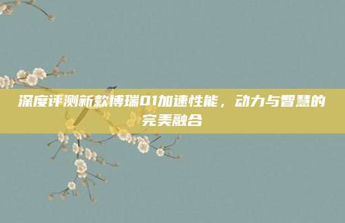 深度评测新款博瑞01加速性能,动力与智慧的完美融合