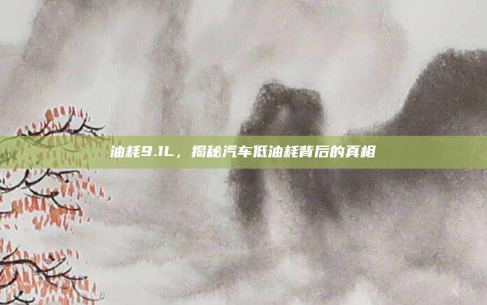油耗9.1L,揭秘汽车低油耗背后的真相