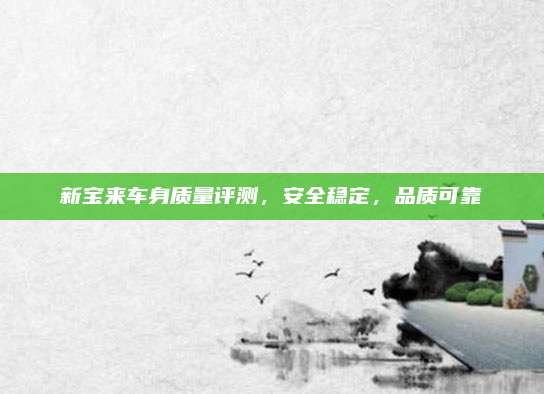 新宝来车身质量评测,安全稳定,品质可靠