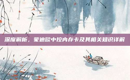 深度解析,蒙迪欧中控内存卡及其相关知识详解