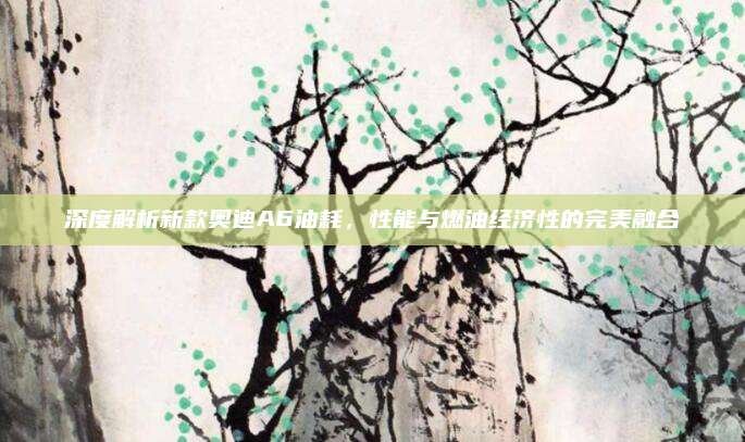 深度解析新款奥迪A6油耗，性能与燃油经济性的完美融合