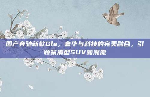 国产奔驰新款Gla,奢华与科技的完美融合,引领紧凑型SUV新潮流