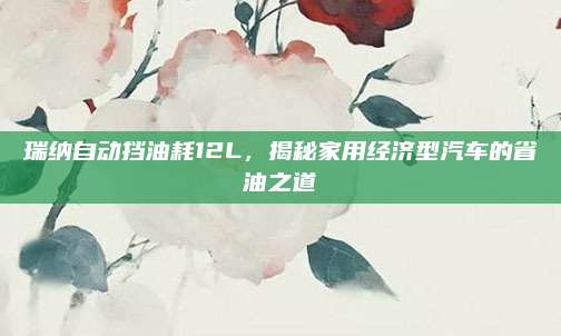 瑞纳自动挡油耗12L,揭秘家用经济型汽车的省油之道