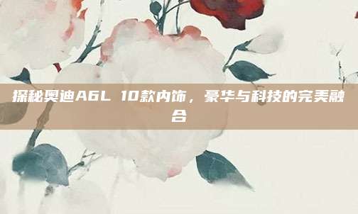 探秘奥迪A6L 10款内饰,豪华与科技的完美融合