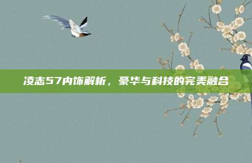 凌志57内饰解析，豪华与科技的完美融合