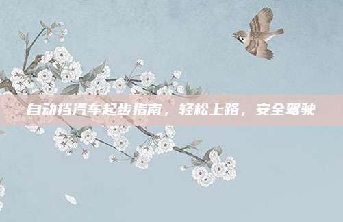 自动挡汽车起步指南,轻松上路,安全驾驶