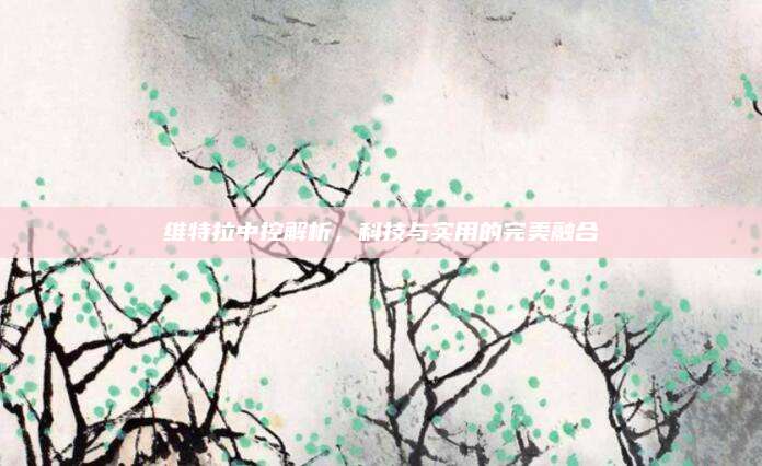 维特拉中控解析,科技与实用的完美融合