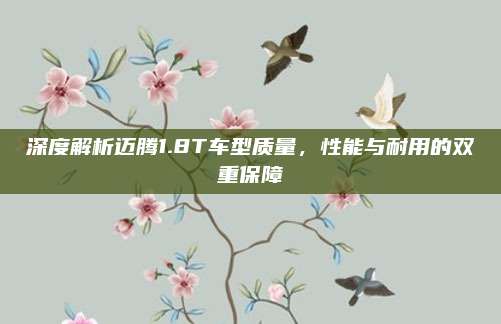 深度解析迈腾1.8T车型质量，性能与耐用的双重保障