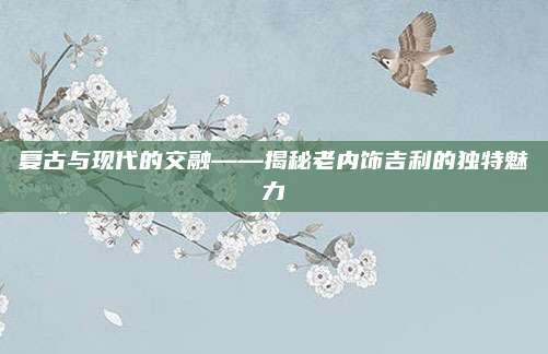 复古与现代的交融——揭秘老内饰吉利的独特魅力